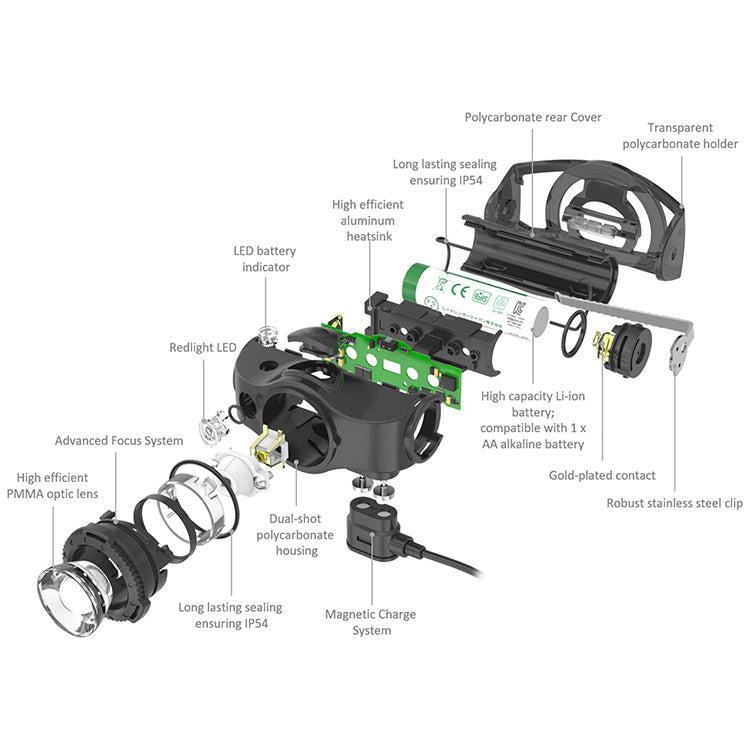 Ledlenser MH4 Rechargeable LED Head Torch