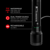 Ledlenser P5R Rechargeable LED Torch (2025 P-SERIES)
