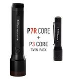 Ledlenser P7R CORE Rechargeable LED Torch + P3 CORE Bundle