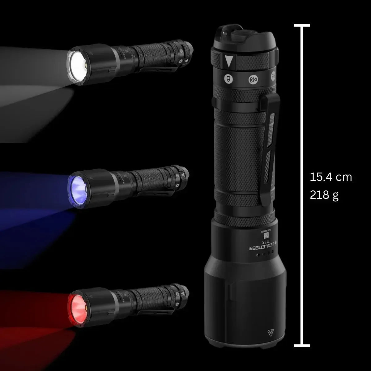 Ledlenser TT3R Tactical Rechargeable LED Torch