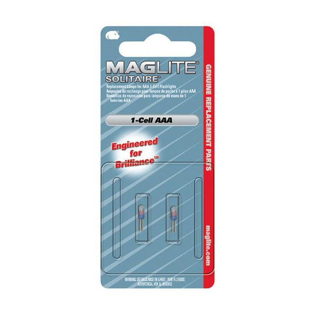 Maglite Solitaire 1-Cell AAA Bulb (2 Pack)