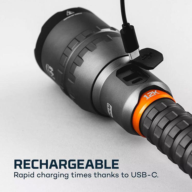 NEBO 12K Rechargeable LED Torch