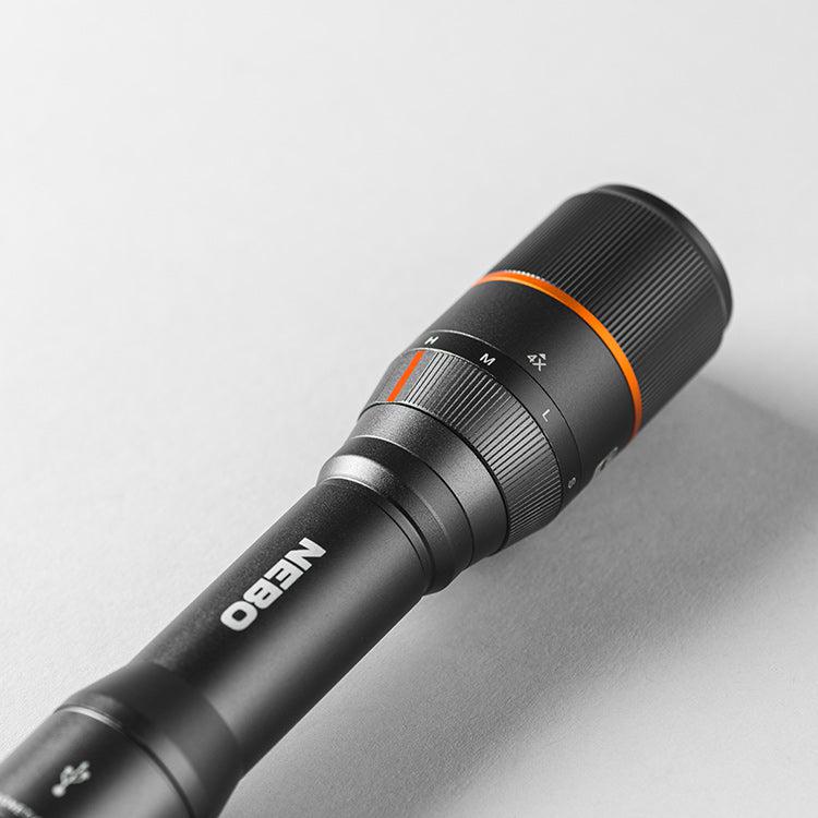 NEBO Davinci 1500 Rechargeable LED Torch