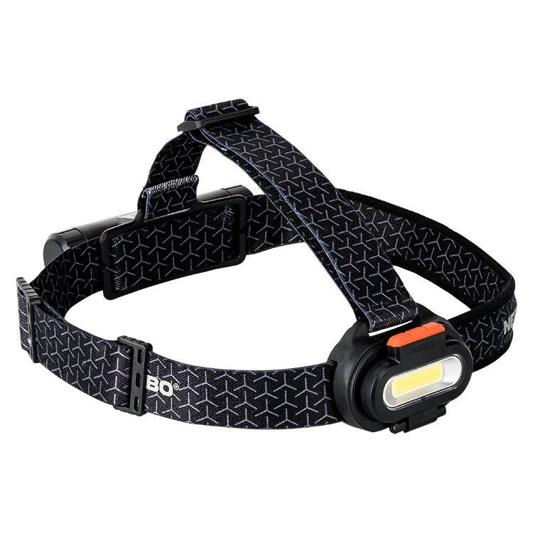 NEBO Einstein 1500 Flex Rechargeable LED Head Torch