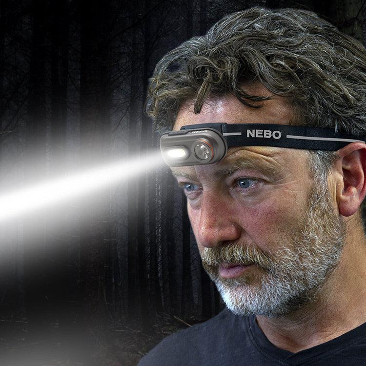 NEBO Einstein 400 Rechargeable LED Head Torch