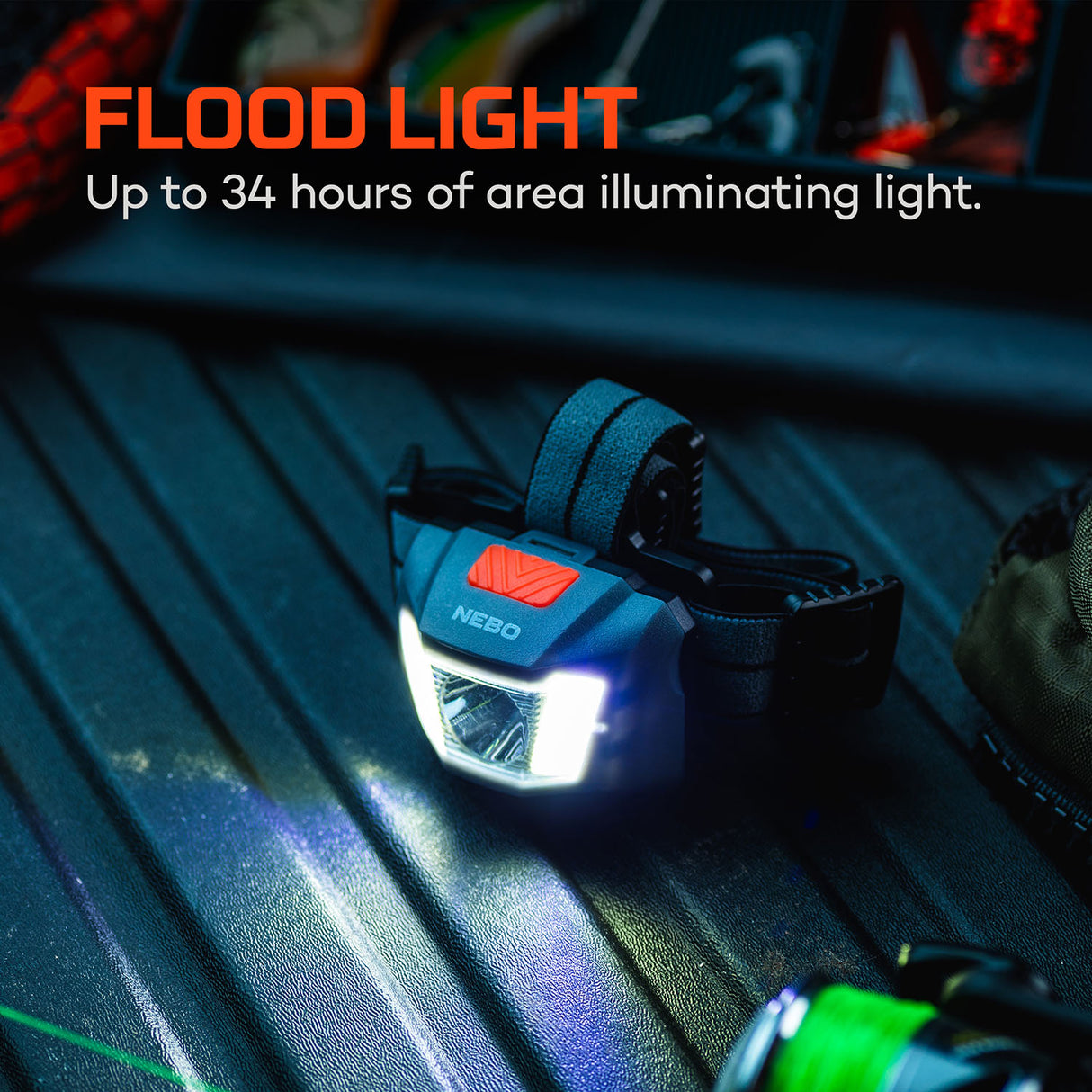 NEBO Einstein Duo 400 LED Head Torch