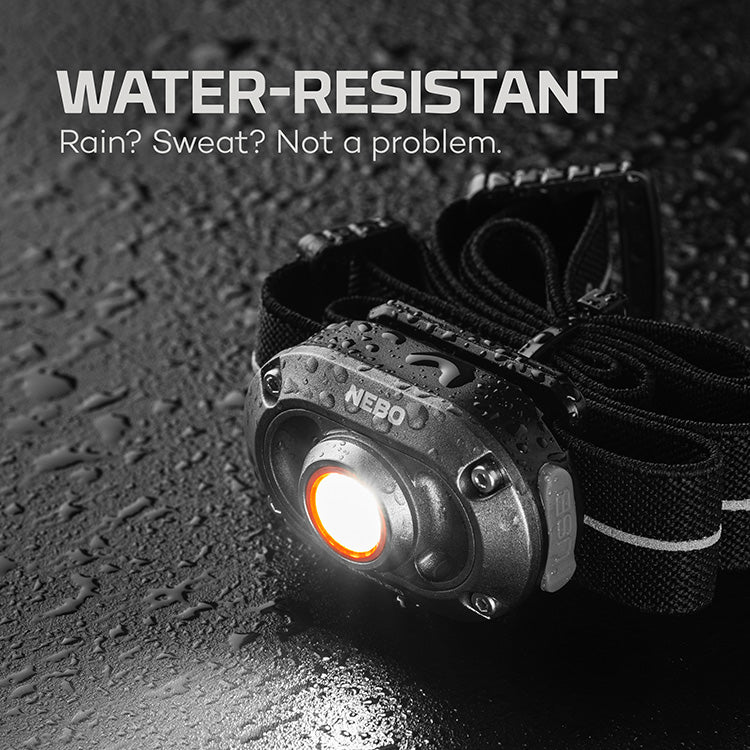 NEBO Mycro 250 Rechargeable LED Head Torch (Twin Pack)