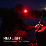 NEBO Mycro 500+ Black Line Rechargeable LED Head Torch