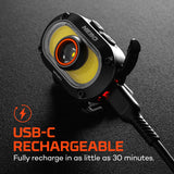 NEBO Mycro 550+ Head Torch and Cap Light