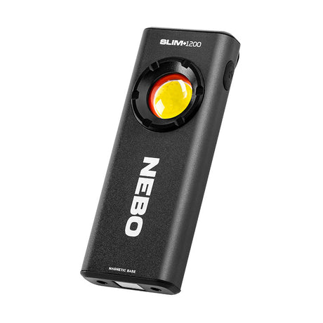 NEBO Slim+ 1200 Rechargeable LED Work Light & Power Bank