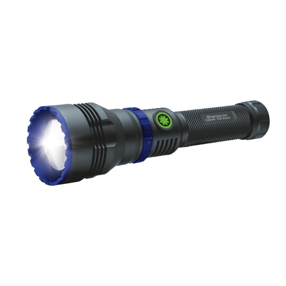 NightSearcher Explorer 1150 Rechargeable LED Torch – Torch Direct