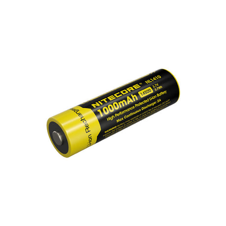 Nitecore 14500 3.7 V, 1000 mAh Li-ion Protected Battery (NL1410)