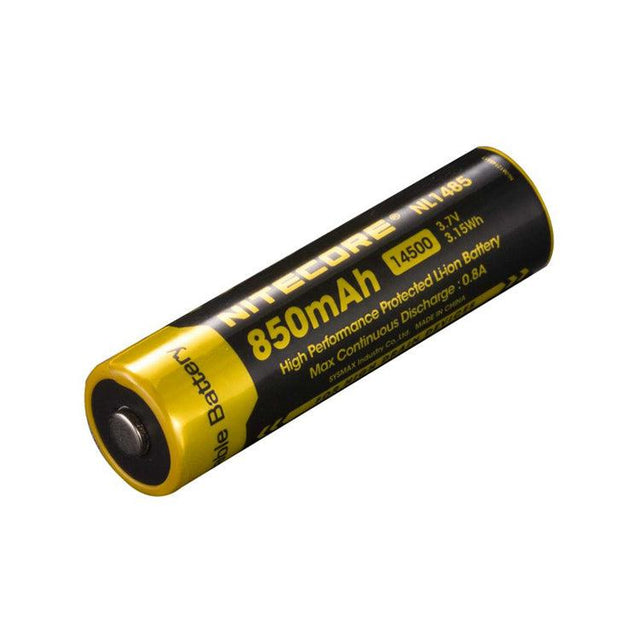 Nitecore 14500 3.7 V, 850 mAh Li-ion Protected Battery