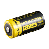 Nitecore 16340 3.7 V, 650 mAh Lithium-ion Protected Battery (NL166)