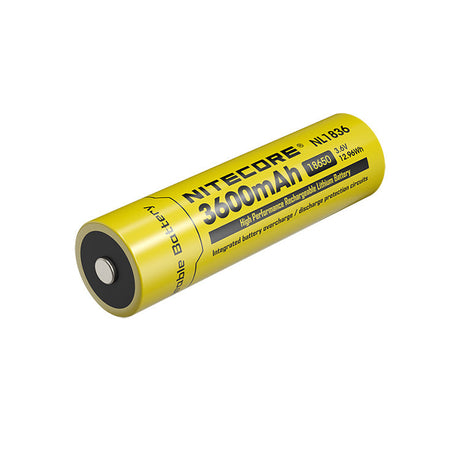 Nitecore 18650 3.6 V, 3600 mAh Lithium-ion Protected Battery (NL1836)