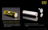 Nitecore 18650 3.7 V, 3200 mAh Lithium-ion Protected Battery (NL1832)