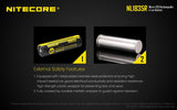 Nitecore 18650 USB Rechargeable 3500 mAh Li-ion Protected Battery