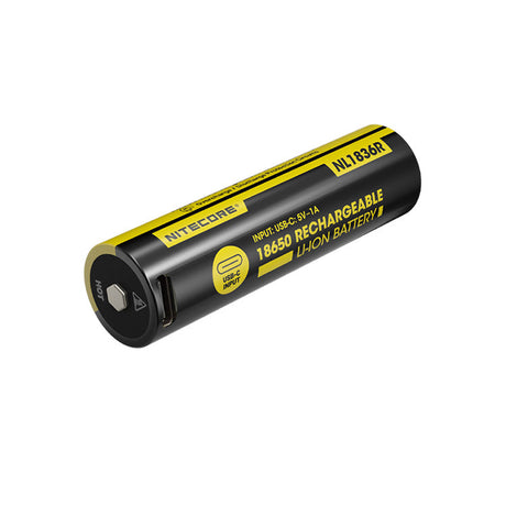 Nitecore 18650 USB Rechargeable 3600 mAh Li-ion Protected Battery