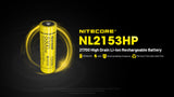Nitecore 21700 5300 mAh 20 A High Discharge Lithium-ion Protected Battery (NL2153HP)