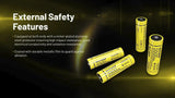 Nitecore 21700 5500 mAh 20 A High Discharge Lithium-ion Protected Battery (NL2155HP)