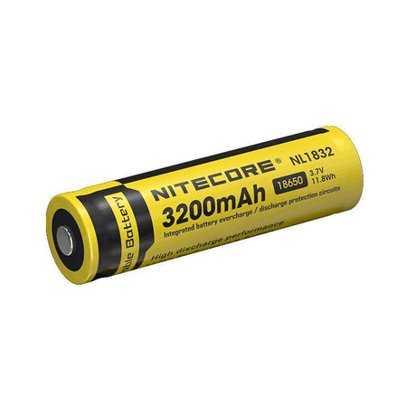 Nitecore 3200 mAh 18650 Lithium-ion Protected Battery (NL1832)