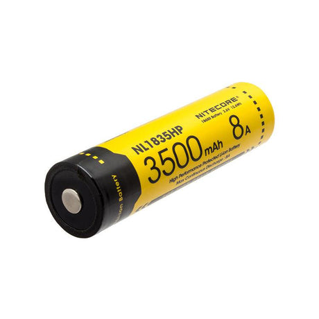 Nitecore 8 A High Discharge 18650 3500 mAh Lithium-ion Protected Battery (NL1835HP)