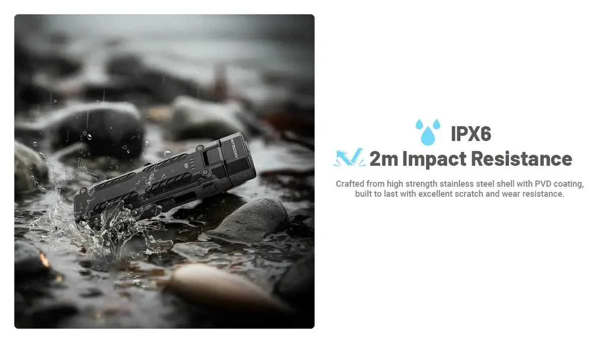 Nitecore EDC09 MCT Rechargeable LED Angle Torch