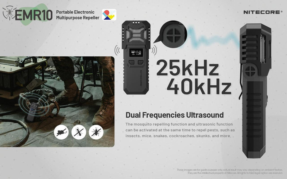 Nitecore EMR10 Multipurpose Electronic Repeller