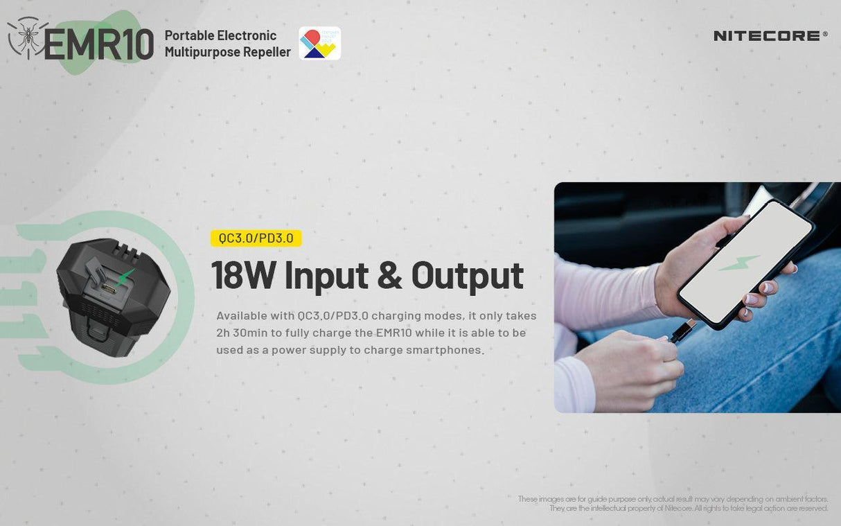 Nitecore EMR10 Multipurpose Electronic Repeller