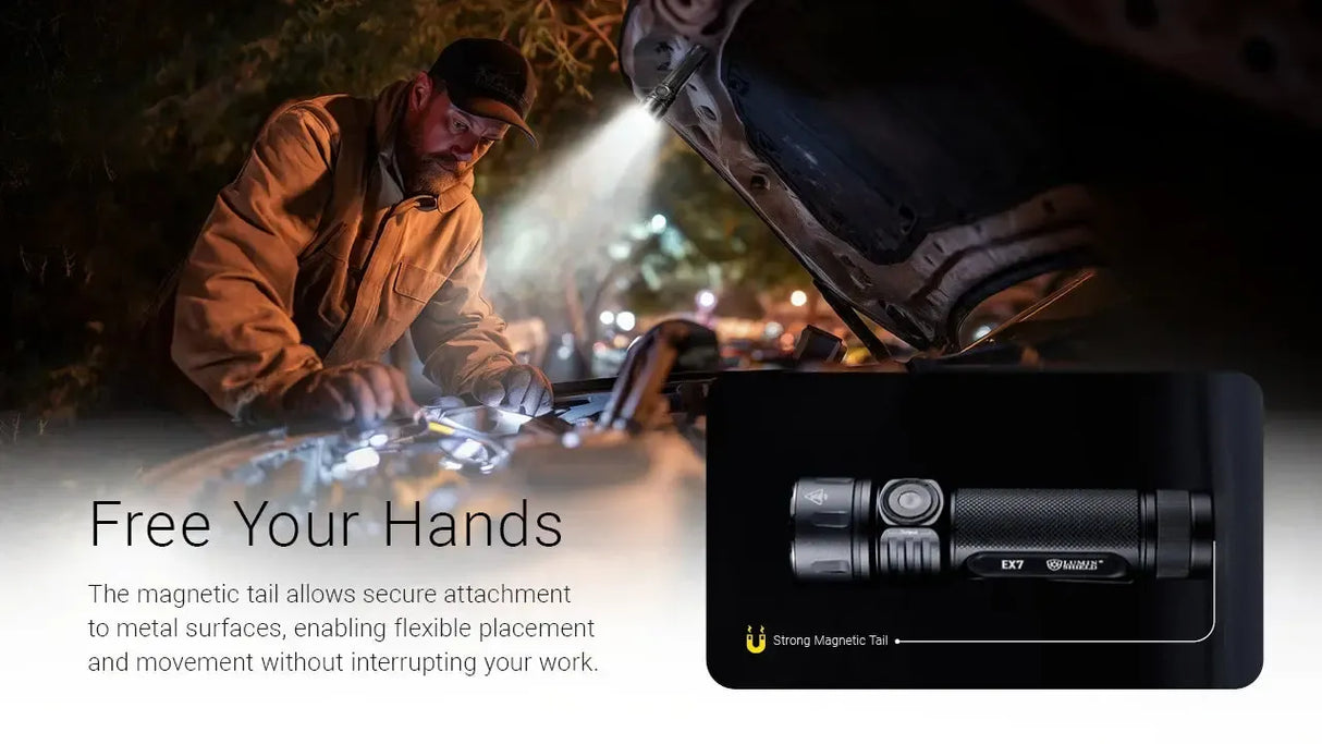 Nitecore EX7 Rechargeable LED Torch
