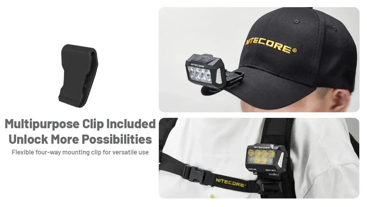 Nitecore HA25 UHE Rechargeable LED Head Torch