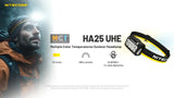 Nitecore HA25 UHE Rechargeable LED Head Torch