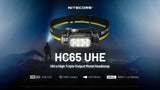 Nitecore HC65 UHE Rechargeable LED Head Torch