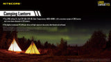 Nitecore LR60 LED Camping Lantern, Battery Charger & Power Bank