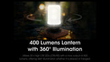Nitecore LR70 Rechargeable LED Camping Lantern & Power Bank