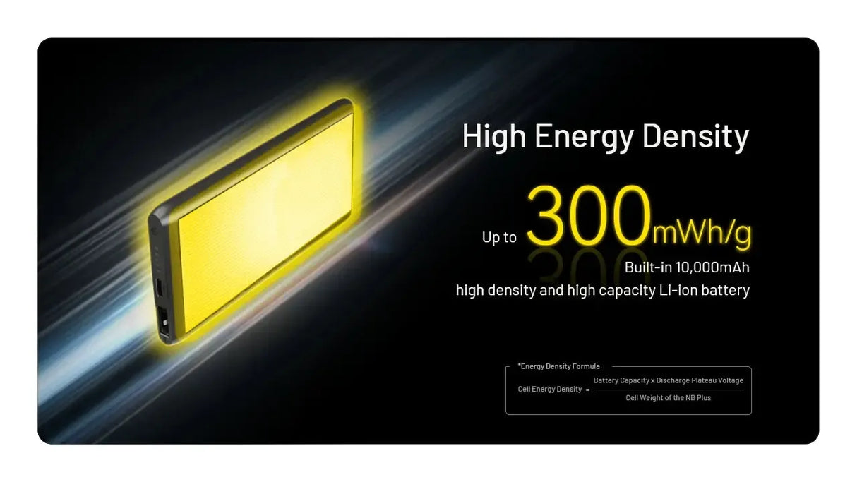 Nitecore NB Plus USB-C 10,000 mAh Power Bank