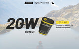 Nitecore NC10000 USB-C 10000 mAh Power Bank with LED Light