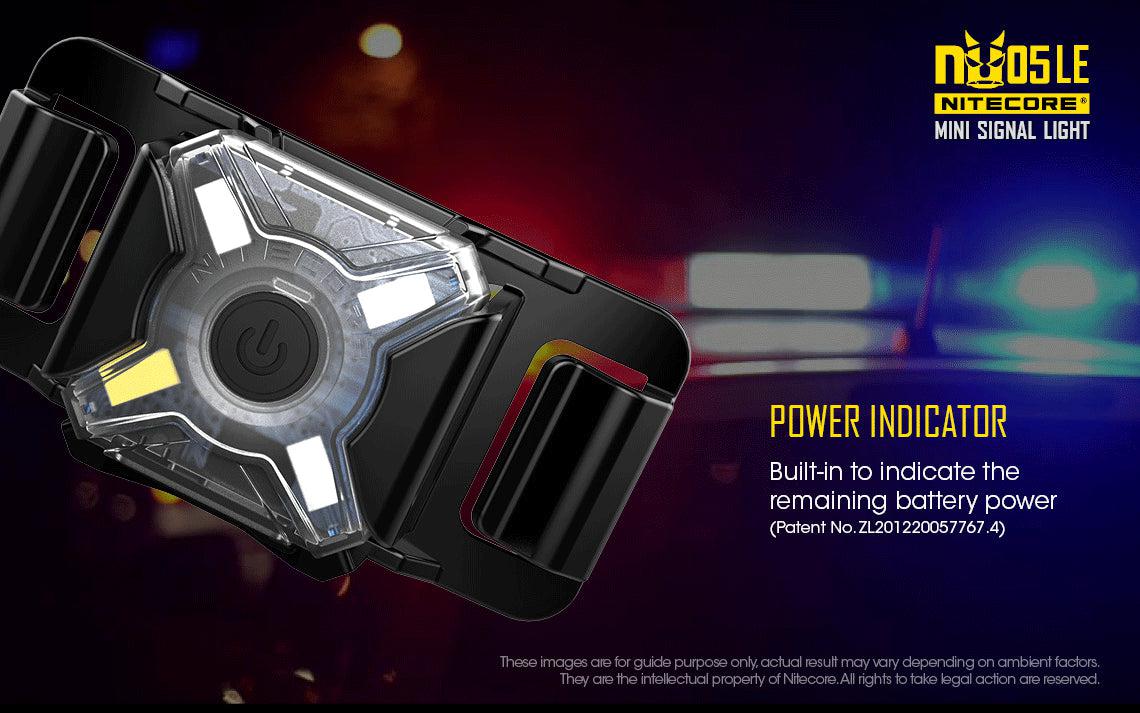 Nitecore NU05 LE Rechargeable LED Signal Light