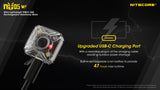 Nitecore NU05 V2 Rechargeable LED Signal Torch Kit