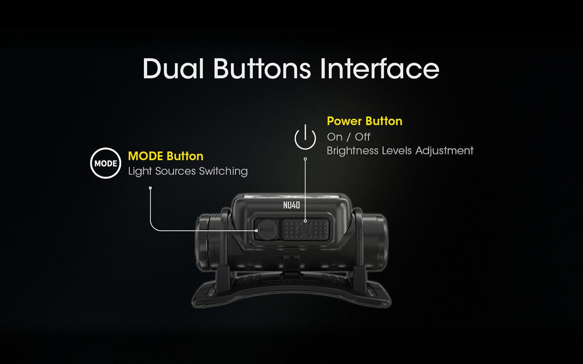 Nitecore NU40 Rechargeable LED Head Torch