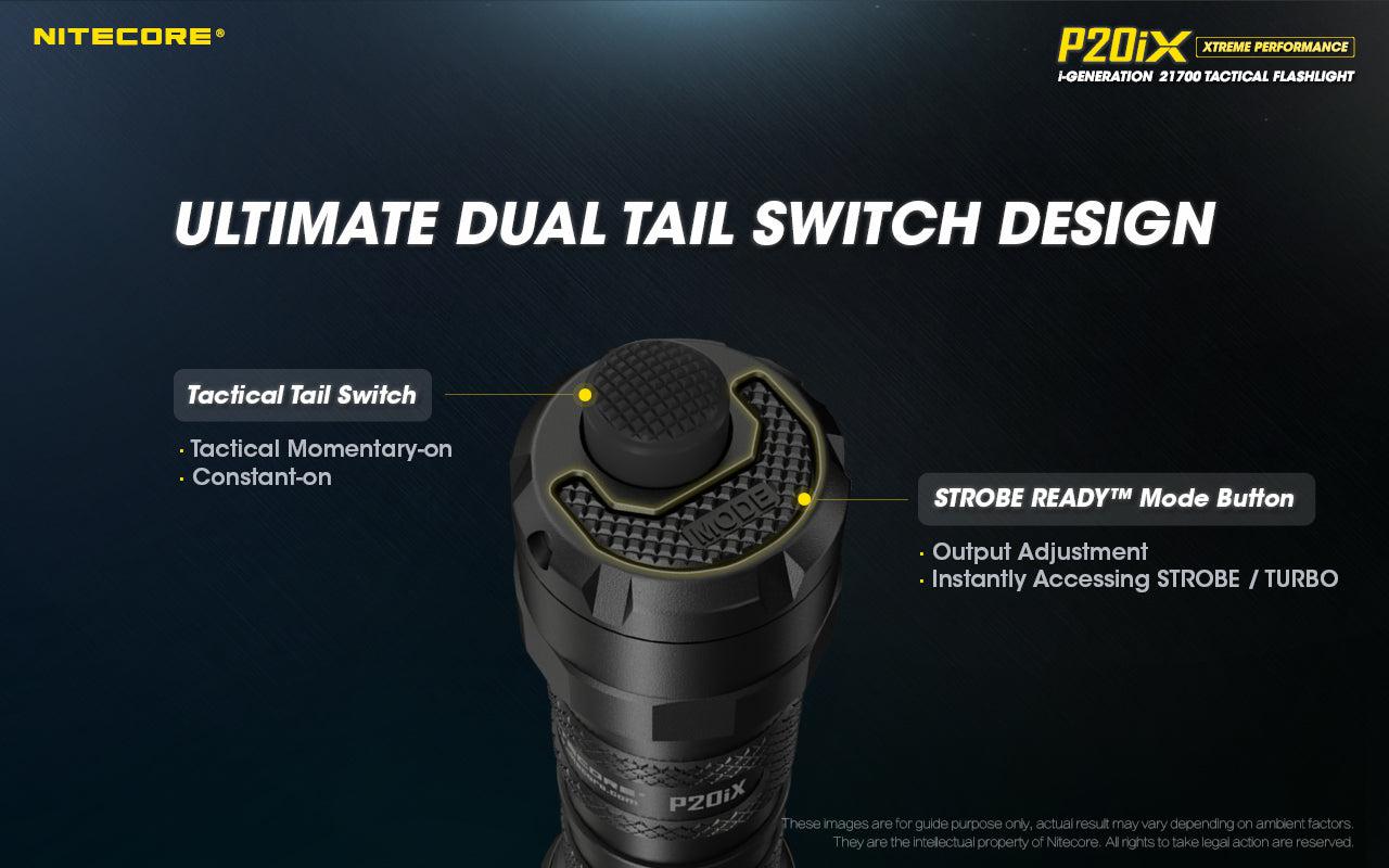 Nitecore P20iX Rechargeable LED Torch – Torch Direct