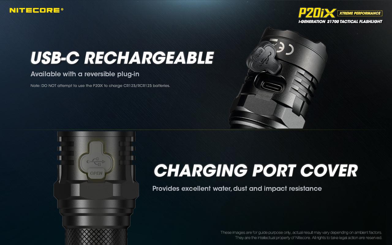ライト・ランタン Nitecore P20iX Nitecore P20iX Rechargeable LED Torch – Torch Direct