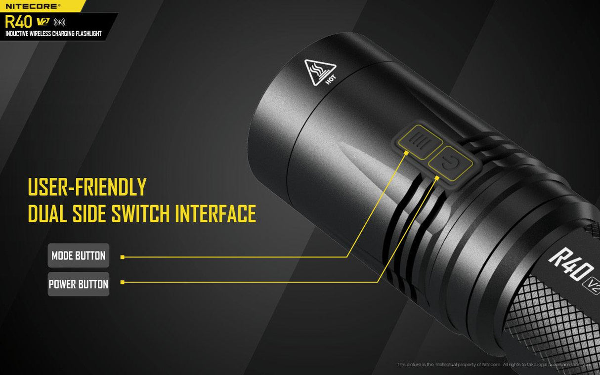 Nitecore R40 V2 Rechargeable LED Torch