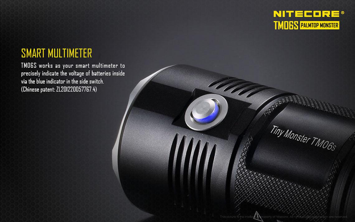 Nitecore TM06S Palmtop Monster LED Torch