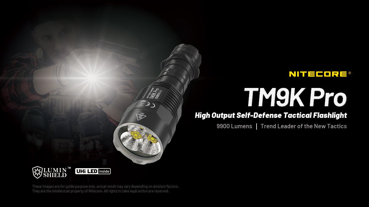 Nitecore TM9K Pro Rechargeable LED Torch – Torch Direct Limited