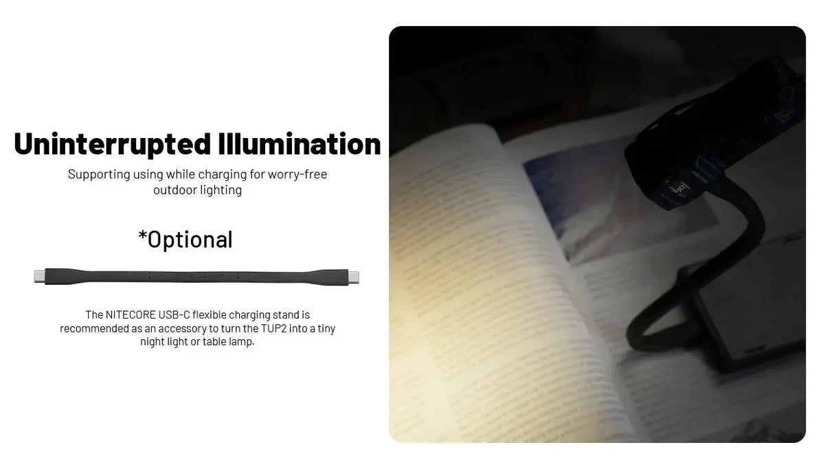 Nitecore TUP2 MCT Rechargeable LED Key Ring Torch