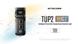 Nitecore TUP2 MCT Rechargeable LED Key Ring Torch