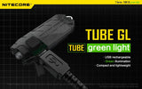 Nitecore Tube Green Light Rechargeable LED Key Ring Torch
