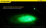 Nitecore Tube Green Light Rechargeable LED Key Ring Torch