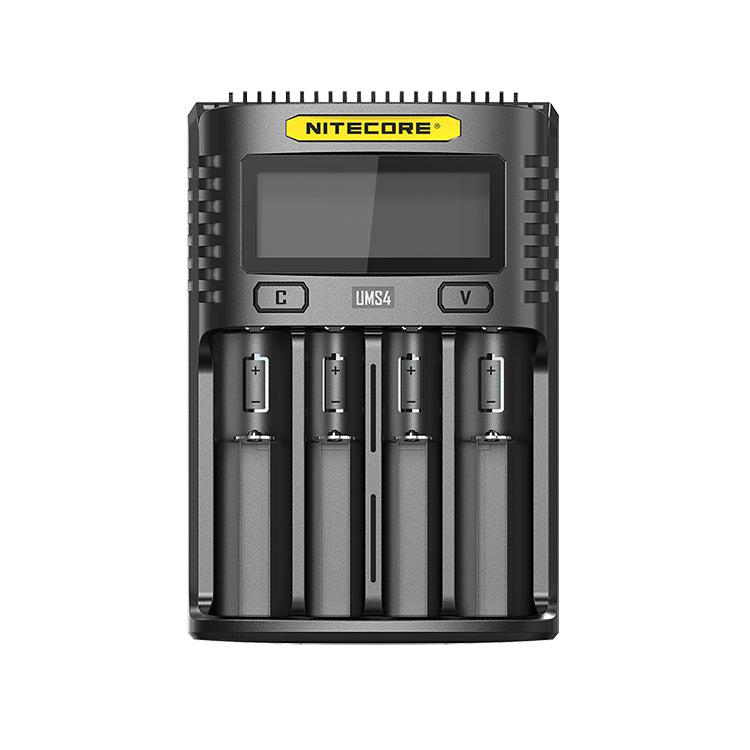 Nitecore UMS4 Four Bay USB Li-ion/NiMh Battery Charger